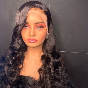 26inch human lace wig 13x4